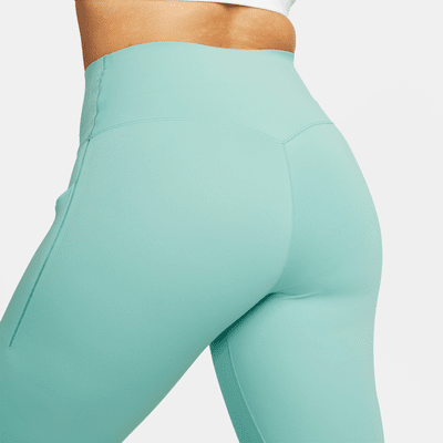 Leggings de 7/8 de tiro alto y sujeción media con bolsillos para mujer Nike Universa