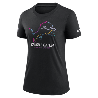 Detroit Lions Crucial Catch Women's Nike NFL T-Shirt