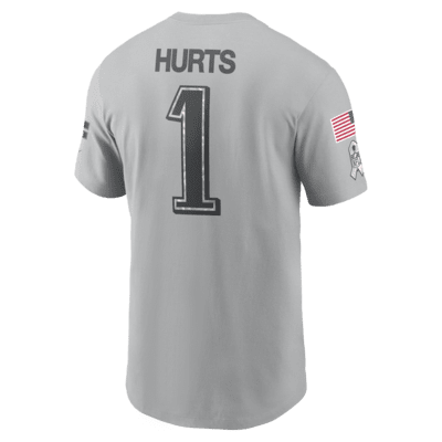 Jalen Hurts Philadelphia Eagles Salute to Service Men's Nike NFL T-Shirt