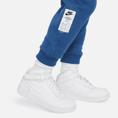 Pants de tejido Fleece para niños talla pequeña Nike Sportswear Club