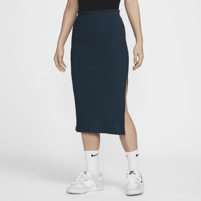 Nike Sportswear Chill Rib Women's Slim Midi Skirt