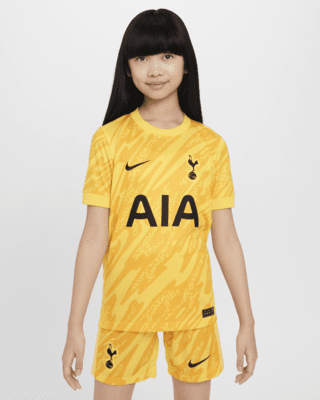 Подростковые джерси Tottenham Hotspur 2024/25 Stadium Goalkeeper Big Kids' Nike Dri-FIT Soccer Short-Sleeve Replica Jersey