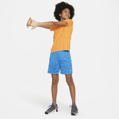 Nike Multi Big Kids' (Boys') Dri-FIT Mesh Shorts