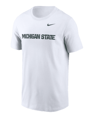 Мужская футболка Michigan State Spartans Primetime Wordmark Nike College