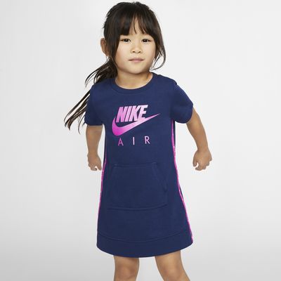 purple nike air dress