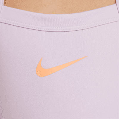 Enterito Runsie para niños talla pequeña Nike Dri-FIT Sunny Swoosh