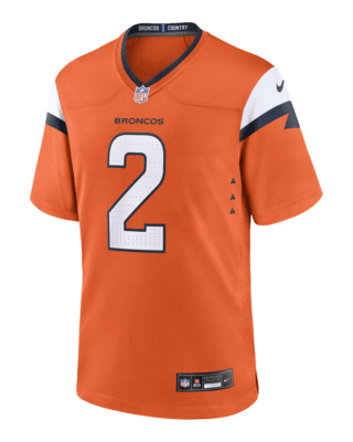 Мужские джерси Patrick Surtain II Denver Broncos Nike NFL Game Football Jersey для футбола