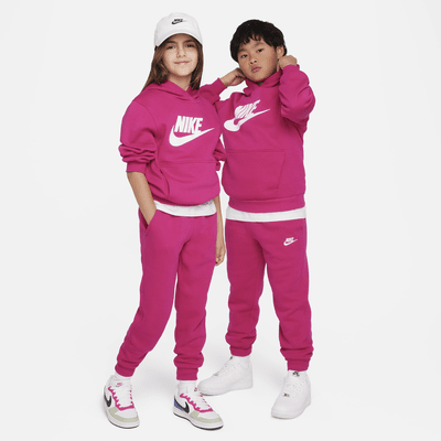 Sudadera con gorro para niños talla grande Nike Sportswear Club Fleece