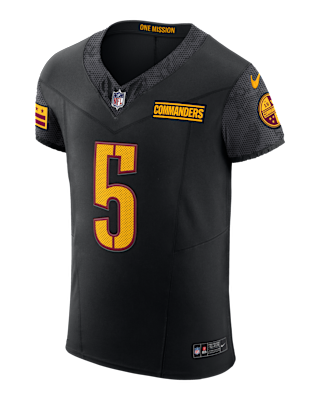 Мужские джерси Jayden Daniels Washington Commanders Nike Dri-FIT NFL Elite Jersey