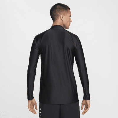 Nike Swim 3-D Men's Long-Sleeve Full-Zip Hydroguard