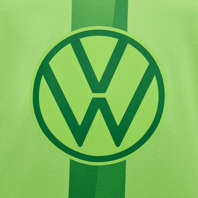 VfL Wolfsburg 2024/25 Stadium Thuis Nike Dri-FIT replica voetbalshirt voor heren