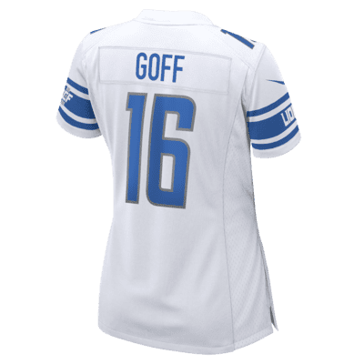 NIKE Women'S Jared Goff Blue Detroit Lions Game Jersey for Women