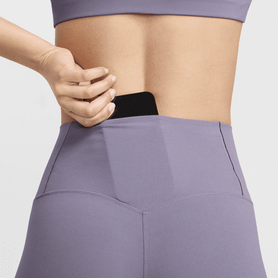 Nike Zenvy Leggings de talle alto, sujeción ligera y longitud completa - Mujer