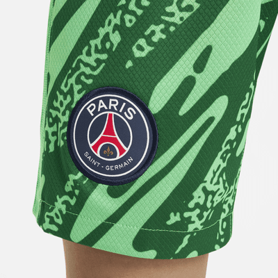 Paris Saint-Germain 2024/25 Stadium Goalkeeper Older Kids' Nike Dri-FIT Football Replica Shorts