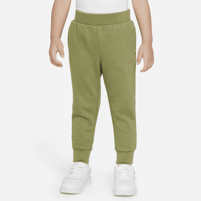 Pants de tejido Fleece moteado para niños pequeños Nike