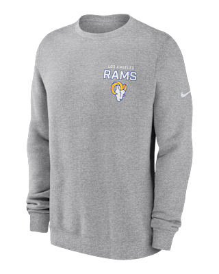 Мужские  Los Angeles Rams Draw Block Club Nike NFL Pullover Crew