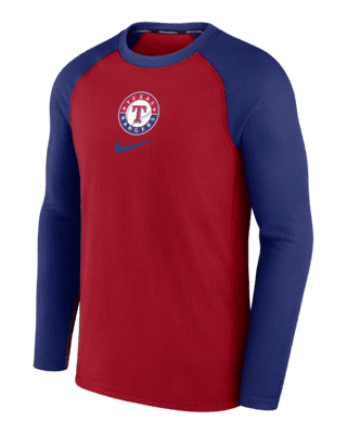 Texas Rangers Blue Nike Dri-Fit Shirt (Size L)