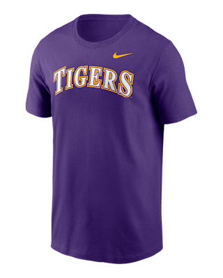 Мужская футболка LSU Tigers Baseball Wordmark Nike College