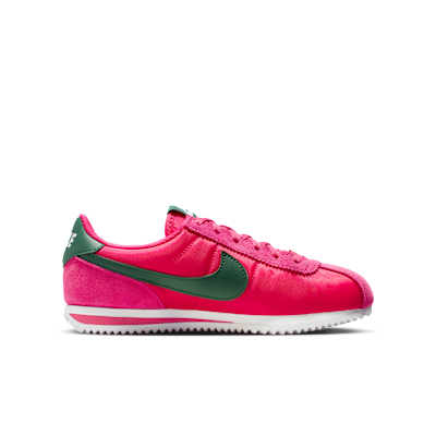 Tenis para niños grandes Nike Cortez Textile