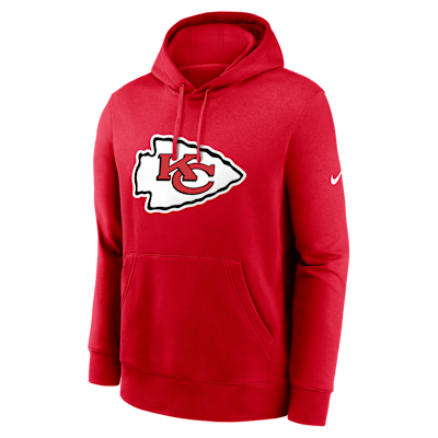 Sudadera con gorro sin cierre Nike de la NFL para hombre Kansas City Chiefs