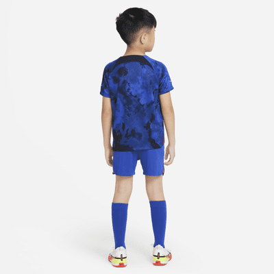 U.S. 2022/23 Away Little Kids' Nike Dri-FIT Soccer Kit