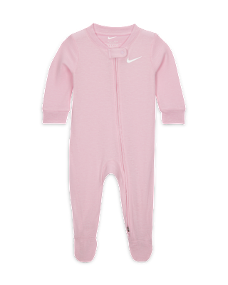 Детские  Nike Baby (0-9M) Viscose Waffle Knit Footed Coverall