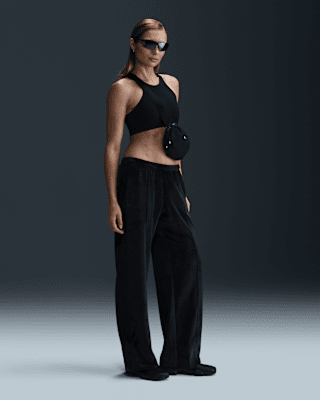 Nike Sportswear Chill Knit Women's Mid-Rise Velour Trousers