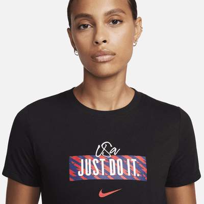 Playera de fútbol Nike para mujer U.S.