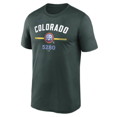 Мужская футболка Colorado Rockies City Connect Legend