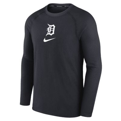 Men's Detroit Tigers Nike White Home Logo Authentic Team Jersey