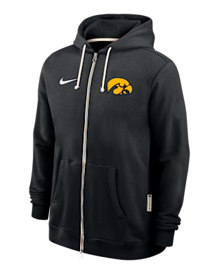 Мужское худи Iowa Sideline Nike Dri-FIT College Full-Zip Hoodie