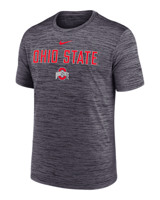 Мужская футболка Ohio State Sideline Velocity Nike Dri-FIT College