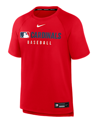 Мужская футболка St. Louis Cardinals Authentic Collection Pregame Nike Dri-FIT MLB