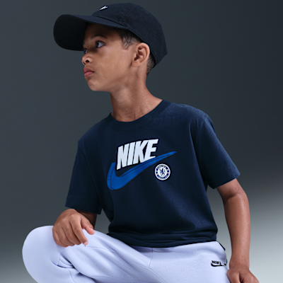 Playera de fútbol Nike del Chelsea FC para niños talla grande