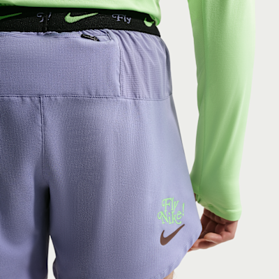 Nike Stride "Fly Nike" Men's Dri-FIT 12.5cm (approx.) Brief-Lined Running Shorts