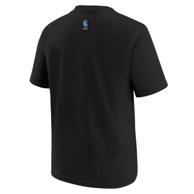 Playera de manga corta para niños talla grande Chicago Bulls Essential City Edition