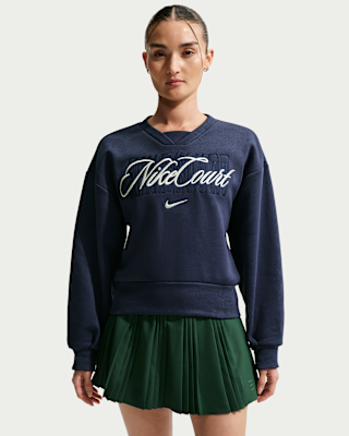 NikeCourt Collection Women's Crew-Neck Tennis Top