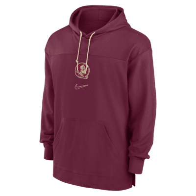 Florida State Seminoles Sideline Jersey Men's Nike Dri-FIT College Pullover Hoodie