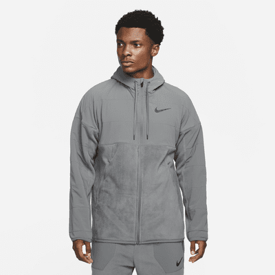 Nike Therma-FIT Men's Winterized Full-Zip Hoodie.