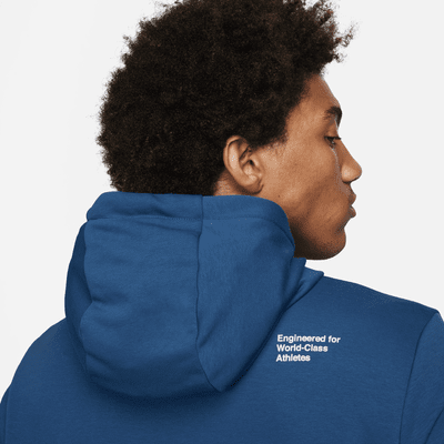 Nike Dri-FIT Men's Fleece Full-Zip Fitness Hoodie. Nike UK
