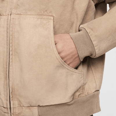 Veste à zip non doublée Nike Life pour homme