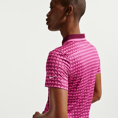 Nike Tour Women's Dri-FIT Short-Sleeve Printed Golf Polo