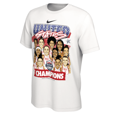 Playera de básquetbol Nike para hombre USAB