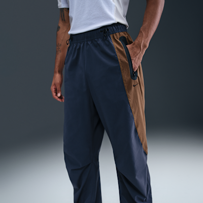 Nike Tech Men's Dri-FIT Woven Color-Block Oversized Pants