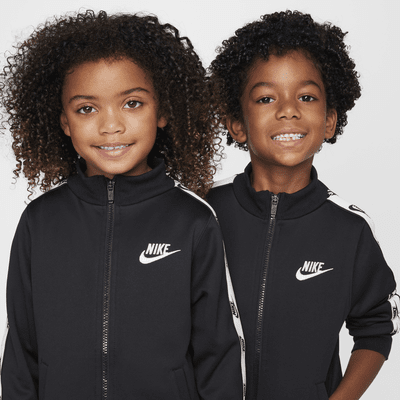 Nike Dri-FIT Little Kids' Logo Taping 2-Piece Full-Zip Set