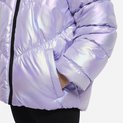 Nike Little Kids' Printed Hooded Puffer 