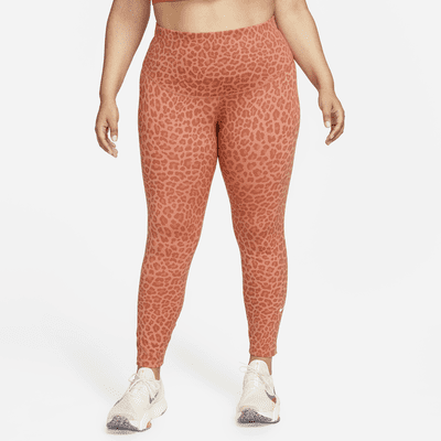 Women's Nike One Leopard Print 7/8 Leggings