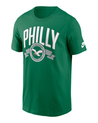 Мужская футболка Philadelphia Eagles Rewind Front And Back Hit Essential Nike NFL