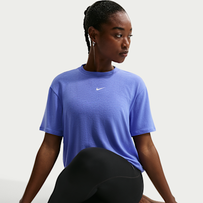 Γυναικεία κοντομάνικη μπλούζα Dri-FIT Nike One Relaxed