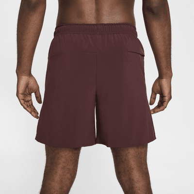 Nike Unlimited multifunctionele niet-gevoerde herenshorts met Dri-FIT (18 cm)